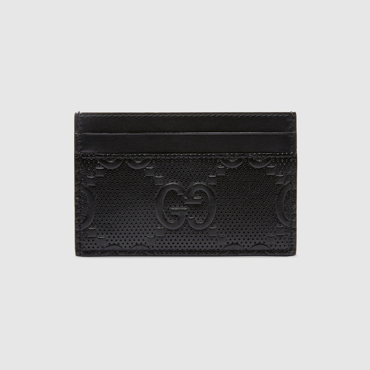 625564.1W3AN.1000.001.080.0000.Light GG embossed card case
